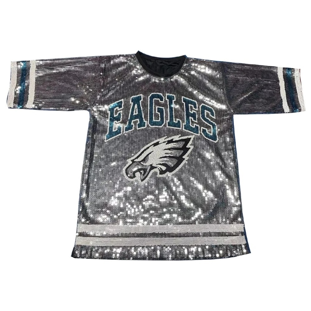 Eagles Sequin Oversized Shirt/Dress